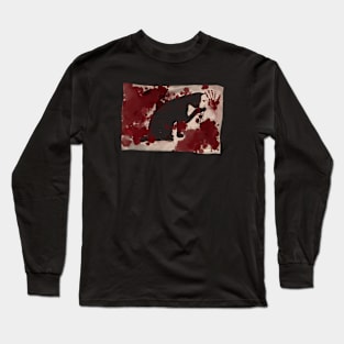 Cat Are Witches With Knives in Their Feet Long Sleeve T-Shirt